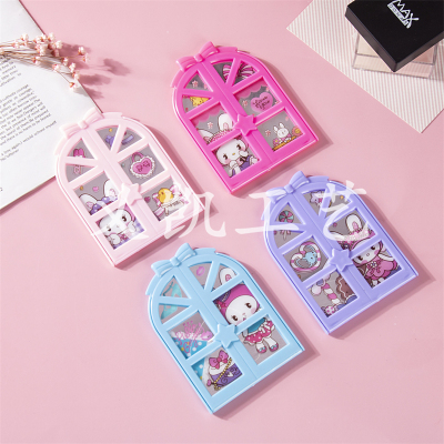 Cute Bunny Small Mirror Portable Make-up Mirror Small Gift Dressing Mirror Small Mirror