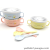 T07-7733 Double Handle Baby Food Supplement Shatter Proof Insulation with Lid to Send Spoon Children Cute Cartoon Stainless Steel Bowl