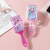 Hairdressing Comb Children's Cartoon Comb Plastic Comb Bow Comb Curly Hair More than Airbag Comb