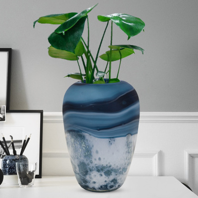 Factory Nordic Style Glass Vase Hydroponic Vase Creative Living Room Tea Table Flower Arrangement Decorative Ornament Wholesale