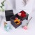 Double-Layer Rotating Soap Flower Gift Box Necklace Rose Flower Box Birthday Gift Valentine's Day Gift Box