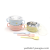 T07-7733 Double Handle Baby Food Supplement Shatter Proof Insulation with Lid to Send Spoon Children Cute Cartoon Stainless Steel Bowl