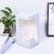 Two-Side Transparent Window Portable Box Gift Window Bouquet Packaging Bag Holiday Flower Gift Box Paper Bag with Hand Gift Bag