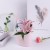 Factory Creative Portable Bouquet Wrapping Paper Basket Simple Home Flower Arrangement Flower Basket Oval Fruit Gift Basket