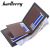 Baellerry New Men's Short Wallet European and American Multi Card Slots Wallet Thin Section Zipper Coin Purse Card