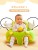 Auxiliary Training Stool Plush Backrest Infant Learning to Sit Anti-Fall Learning Seat Baby Learning to Sit Small Sofa