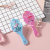 Sweet Fruit Cute Pet Hairdressing Comb Silicone Comb Handle Plastic Tangle Teezer Student Girl Heart Home Portable Cartoon Comb