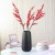 New Nordic Creative Glass Vase Modern Minimalist Striped Vase Hydroponic Flower Living Room Decoration Wholesale