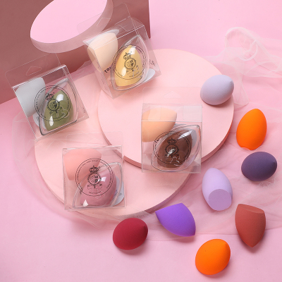 2 | Li Jiaxiao Cosmetic Egg Sponge Powder Puff Wet Air Dual-Use Cushion Super Soft Smear-Proof Makeup Makeup Tools