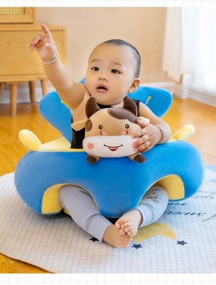 New Cartoon Baby Anti-Fall Learning Seat Wholesale Thickened Pedology Seat Baby Early Education Children Sofa Autumn