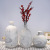 New Chinese Style Glass Vase Creative Art Vase Living Room Decoration Hydroponic Flower Container in Stock Wholesale