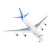 Cross-Border Air Bus H620 Model Flash Passenger Plane Large Children's Aircraft Model Sound and Light Assembly Group