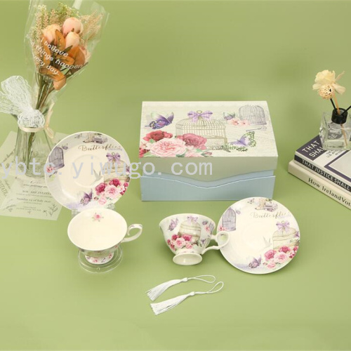 220ml afternoon tea english cup and saucer two cups and two saucers set home daily creative gifts cafe tea set