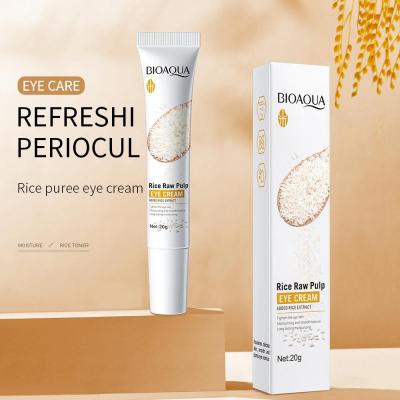 For Export Bioaoua Rice Puree Eye Cream Hydrating Moisturizing and Nourishing Lifting Eye Care Eye Bags
