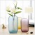 Minimalist Creative American Transparent Glass Vase Flowers Raindrops Pattern Home Dining Table Living Room Hydroponic Flower Arrangement Vase