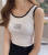 Wholesale Camisole Women's Outer Wear Korean Slim Fit Black Inner White Shirt All-Match Inner Wear Sleeveless T-shirt Women