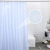 Waterproof padded polyester mildew tile bathroom luxury hotel IKEA shower curtain