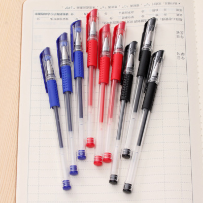 Wholesale Stationery Gel Pen Carbon Water-Based Paint Pen European Marking Pen Bullet Syringe 0.5mm Signature Pen Examination Exclusive