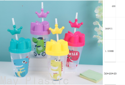M30-1 New Cartoon Fashion Drink Cup Disposable Cartoon Cup Emotion Cup Printing Cup Decal Cup Flow Cup