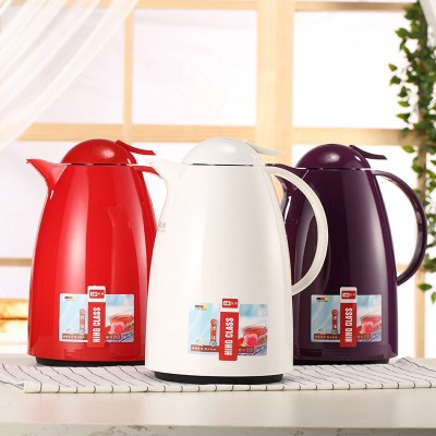 HL Glass Liner Insulation Bottle Household Large Capacity Small Insulation Pot Kettle European Thermos White Red