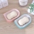 S81-1009 Creative Simple Style Soap Dish Soap Dish Double-Layer Draining Soap Soap Box Simple European Style