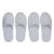Hotel Disposable Slippers White Towel Cloth Inlaid Slippers Hotel Slippers Disposable Supplies