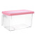 Japanese Style New Large Capacity Refrigerator Storage Box Plastic Fresh-Keeping with Lid and Handle Sealed Box Fruit and Vegetable Storage Storage Box