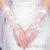 Cross-Border Hot Selling New Bridal Gloves Wedding Supplies Factory Wholesale