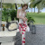 Summer New Vacation Floral Dress Elegant Dress Fishtail Dress Oblique Cut Strap Dress