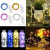Led Copper Wire Light Button Cell Copper Wire String Lighting Chain Christmas Festival Small Colored Lights