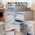 X102-4835 Drawer Storage Box Wardrobe Clothes Storage Box Storage Cabinet Artifact Transparent Organizing Storage Box