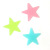 Amazon Decorative Painting Starry Noctilucent Star Stickers 3cm Fluorescent Stereo Wall Sticker Glowing Stars