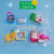 New Puzzle Assembled DIY Vegetable Basket Parent-Child Interactive Leisure Toys Girls Playing House Capsule Toy Blind Box Accessories Gift
