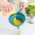 B09-2101 Household Oil Funnel Creative Kitchen Gadget Rice Oil Leakage Large Size Filterable Plastic Funnel