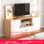 Solid Wood Nordic TV Cabinet Simple Small Apartment White Locker Combination Floor Cabinet Height