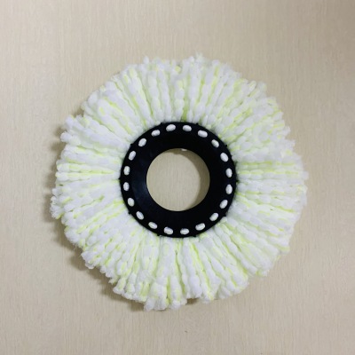 MOP Head round Revolving Mop Head Universal Thickened Microfiber Mop Accessories Mop Cotton Head Wholesale