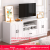 Solid Wood Nordic TV Cabinet Simple Small Apartment White Locker Combination Floor Cabinet Height