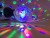 Two-Way Crystal Grinding Ball Light Led Double-Headed Small Grinding Ball Rotating Stage Lights Colorful Rotating Colored Light