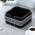 Square Iron Bread Fruit Basket Storage Basket Snack Storage Basket Hollow Living Room and Kitchen Desktop Storage Basket