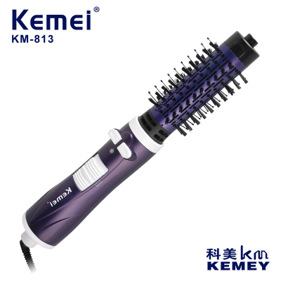 Cross-Border Factory Direct Supply Hair Dryer Comei KM-813 Electric Blowing Combs Styling Comb Factory Wholesale Blowing Combs