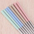 Wheat Straw 304 Stainless Steel Chopsticks Tableware Household Anti-Mildew Non-Slip Kuaizi Set