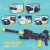2022df-47218a Acousto-Optic Gun Voice Gun Submachine Gun Assault Gun Star Energy Changeable Assembled Electric Toy Gun