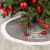2022 New Christmas Tree Group Flannel Tree Group Santa Claus Elk Snowflake Tree Skirt
