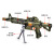 2022 Voice Gun Music Light Acousto-Optic Gun Military Model Factory Direct Sales Wholesale Electric Toy Gun 15218b