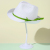 Classic Beige Panama Straw Hat Women's Casual All-Match Wide Brim Straw Hat Men's Summer Top Hat Sun Hat Women