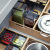 Square Transparent Sealed Jar Kitchen Storage Box Food Can Snack Dry Goods Storage Box Cereals Sealed Jar