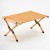 Cross-Border Portable Outdoor Folding Storage Table Picnic Barbecue Camping Table Travel Camping Bamboo Egg Roll Table