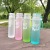 G62 Gradient Color Colorful Frosted Glass Cup Straight Portable Handy Cup Creative Couple Water Cup Advertising Gift Cup