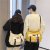 Couple Travel Large Capacity Bag Overseas One Shoulder Crossbody Bag Canvas Multi-Color Handbag