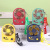 2022 Game Console Fan Keychain USB Charging Pocket Fan Small Pendant Music Machine Night Light Fan